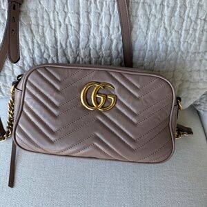 GUCCI  Gucci small GG Marmont camera shoulder bag